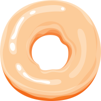 Glaze doughnut01