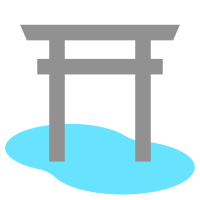 Torii gate icon.