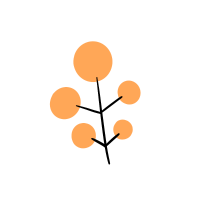 심플한 자연 아이콘