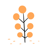 심플한 자연 아이콘