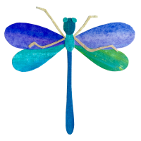 blue dragonfly