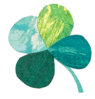 blue green clover