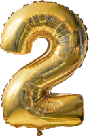 숫자 노란 풍선 축하파티 생일 1,2,3,4,5,6,7,8,9 기념식