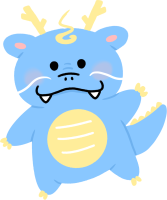 귀여운 청룡 캐릭터