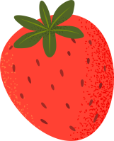딸기 일러스트
