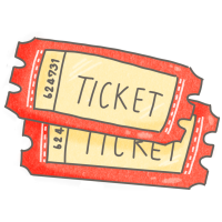 Tickets cartoon