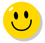 그림자가 들어간 스마일