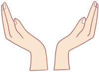 손모양