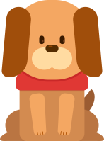 귀여운 강아지 반려동물