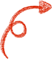 손그림 느낌 화살표