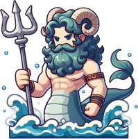 바다의 신 포세이돈 올림푸스 그리스로마 신