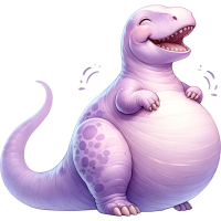 Funny Dinosaurs with a Good Mood, Watercolor Clipart, PNG