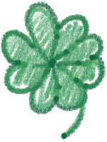 크레용 네잎클로버