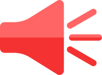 확성기 알림 공지사항