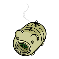 Clip art of mosquito coil