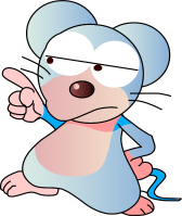 Collection of mouse illustration poses