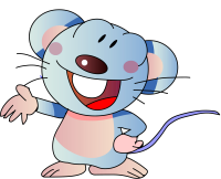 Collection of mouse illustration poses03