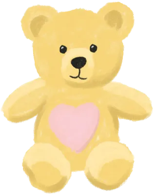 곰돌이인형 베이지