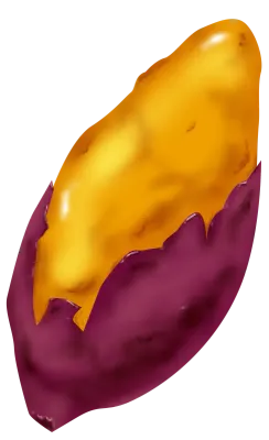 고구마 (껍질까진)