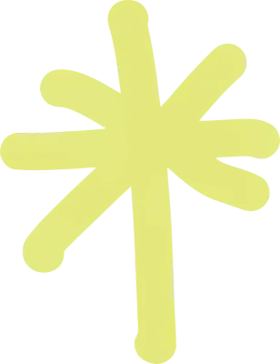 手書きの水彩風のキラキラ