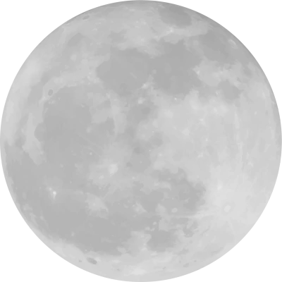 투명도가 있는 달