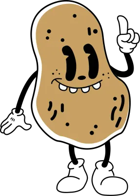 감자 일러스트