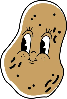 감자 일러스트