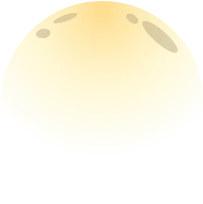 반투명한 보름달