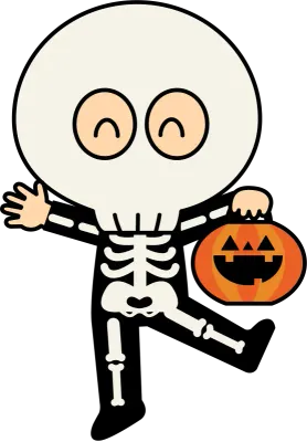 仮装をした子供