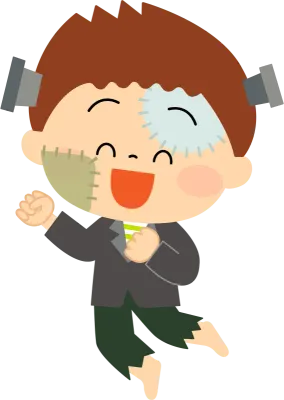 仮装をした子供