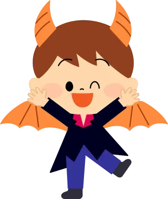 仮装をした子供