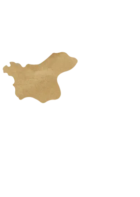 전국지도 한반도 영역