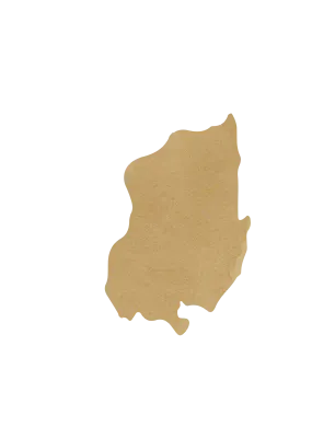 전국지도 한반도 영역