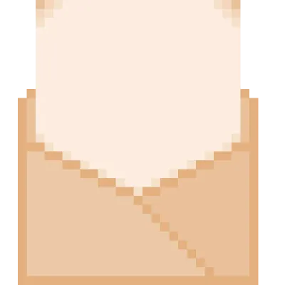 pixel beige letter 1