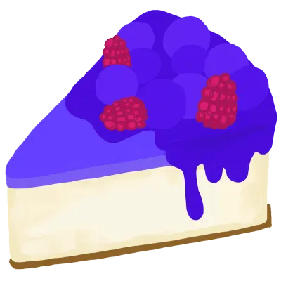 블루베리무스케이크