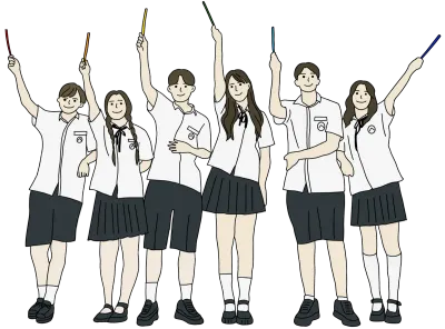 학생들 (무지개)