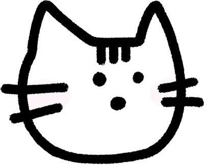 고양이옆모습-줄무늬