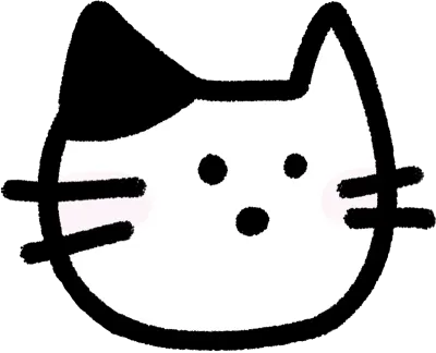 고양이옆모습-짝짝이