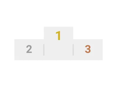 表彰台のイラスト