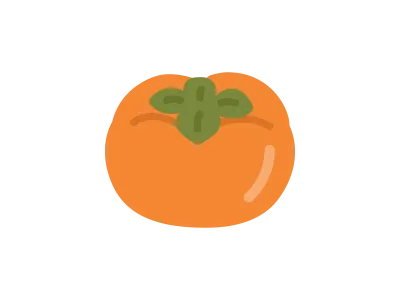 柿のイラスト