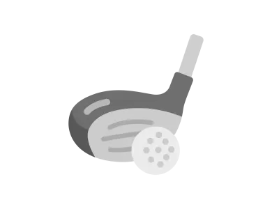 ゴルフのアイコンのイラスト