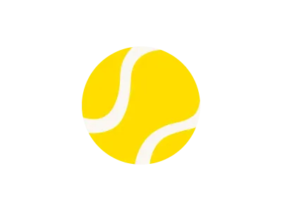 テニスのアイコンのイラスト