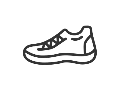 陸上のアイコンのイラスト