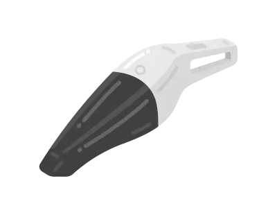 コードレスのハンディクリーナーのイラスト