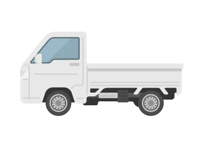 軽トラックのイラスト