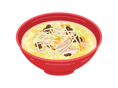 タンメンのイラスト