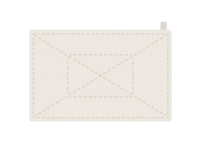 シンプルな雑巾のイラスト