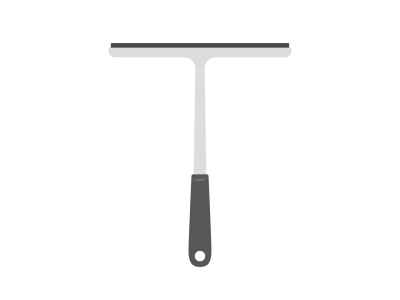 窓ガラスワイパーのイラスト