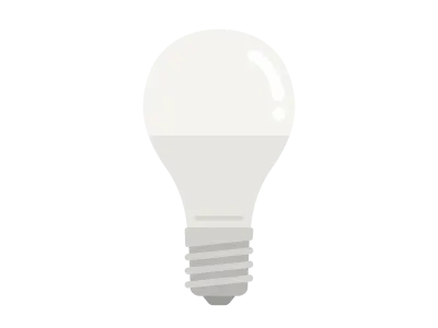 電球のイラスト
