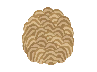 スズメバチの巣のイラスト